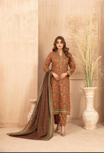 D-5542 - Noormah 3 Piece Stitched Collection By Tawakkal Regular price